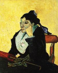 Vincent Van Gogh The Woman of Arles(Madame Ginoux) France oil painting art